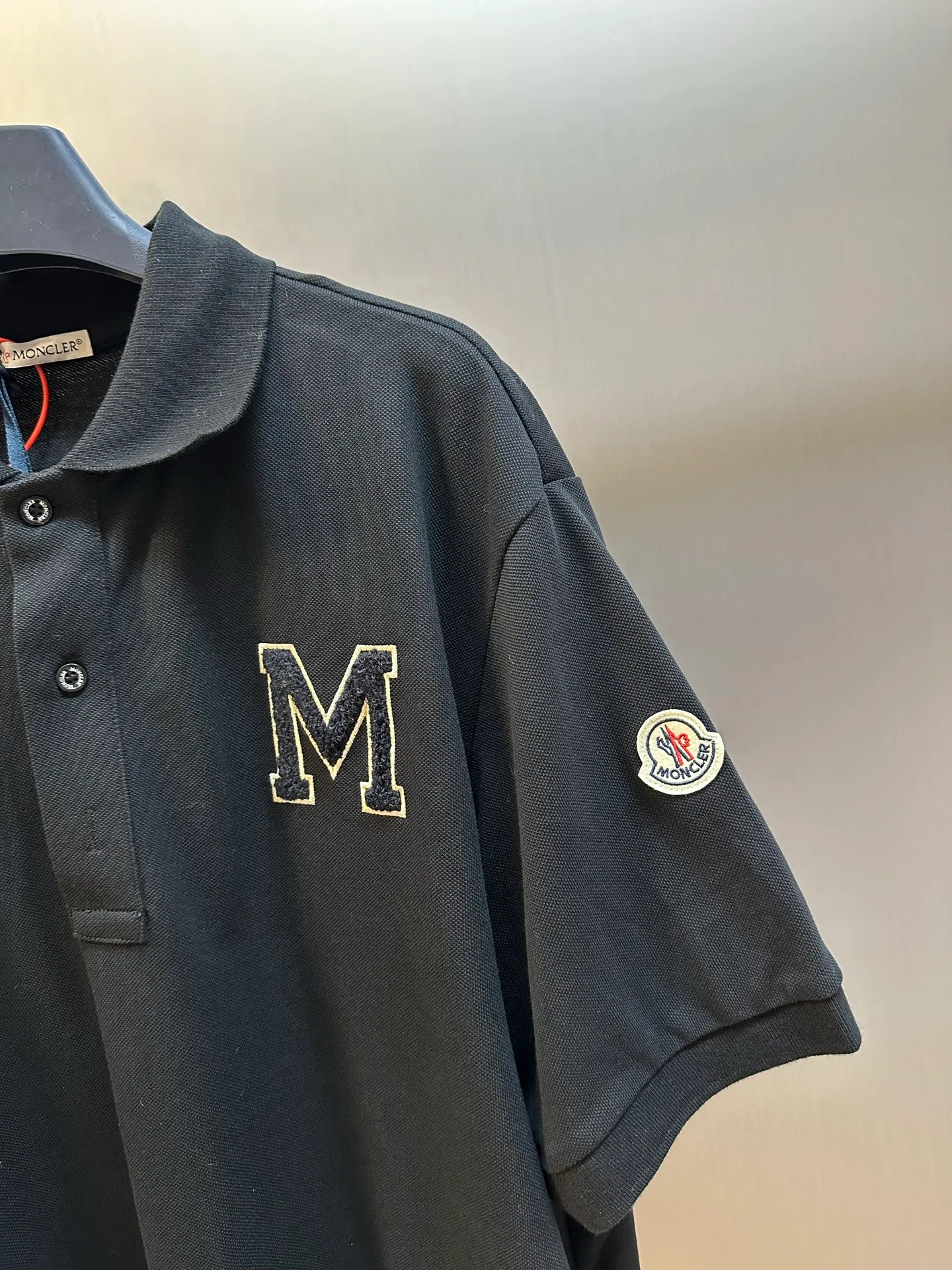 Moncler Polo ， M Blue ， Polo ， ， 。 ， ， ， ， ， 。 size：s m l xl